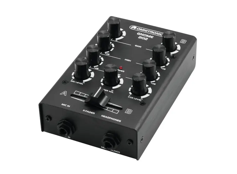 OMNITRONIC GNOME-202 Mini mixer black 